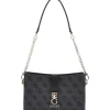 Guess - Zamira Top Zip Shoulder Bag - Zwart