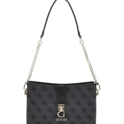 Guess - Zamira Top Zip Shoulder Bag - Zwart