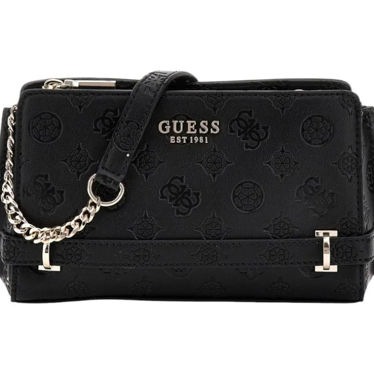 Guess - Zarela Mini Top Zip Crossbody - Zwart