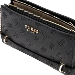 Guess - Zarela Mini Top Zip Crossbody - Zwart