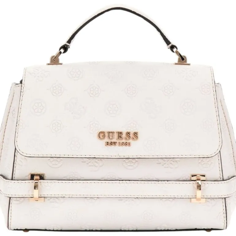 Guess - Zarela Top Handle Flap - Wit