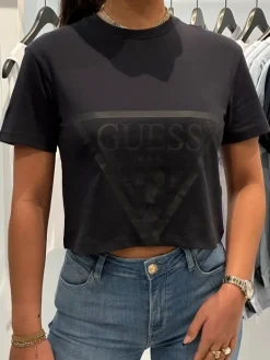 Guess Active - Adele Crop T-shirt - Grijs