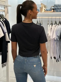 Guess Active - Adele Crop T-shirt - Grijs