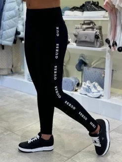 Guess Active - Aline Leggings 4/4 Eco J. Str - Zwart