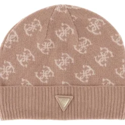 Guess Active - Allover Jacquard Beanie - Roze