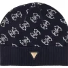 Guess Active - Allover Jacquard Beanie - Blauw