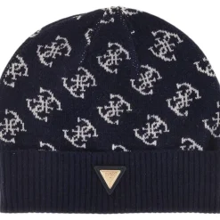 Guess Active - Allover Jacquard Beanie - Blauw