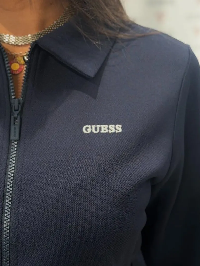 Guess Active - Amaryllis Full Zip Sweatshirt - Blauw