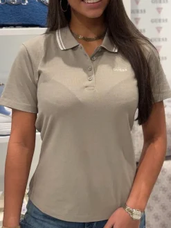 Guess Active - Amaryllis Regular Polo - Groen