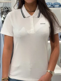 Guess Active - Amaryllis Regular Polo - Wit