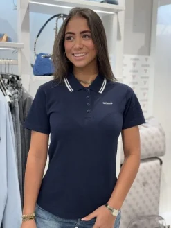 Guess Active - Amaryllis Regular Polo - Blauw