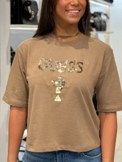 Guess Active - Aurlie Boxy Tee - Bruin