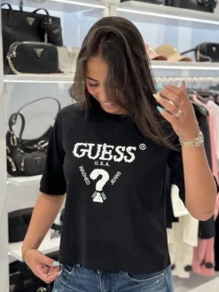 Guess Active - Aurlie Boxy Tee - Zwart