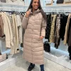 Guess Active - Breana Ls Puffer Jacket - Beige