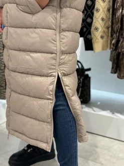 Guess Active - Breana Ls Puffer Jacket - Beige