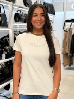 Guess Active - Briana Ss T-shirt - Beige
