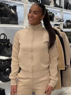 Guess Active - Britney Full Zip Sweatshirt - Beige