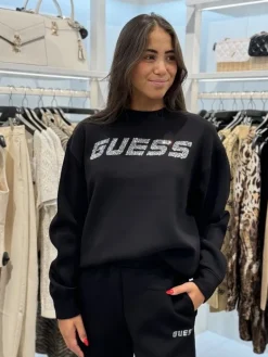 Guess Active - Cecilia Cn Sweatshirt - Zwart