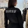 Guess Active - Cecilia Scuba Zip Sweatshirt - Zwart