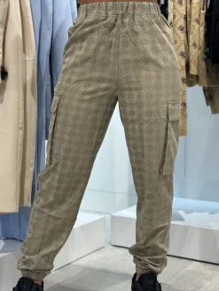 Guess Active - 4G Logo Cargo Pants - Groen
