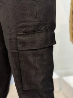 Guess Active - 4G Logo Cargo Pants - Zwart