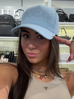 Guess Active - Ines Cotton Cap - Blauw