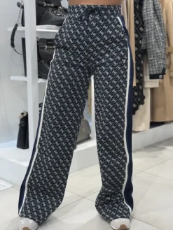 Guess Active - Jean G Logo Straight Long Pant - Blauw