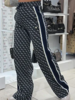 Guess Active - Jean G Logo Straight Long Pant - Blauw