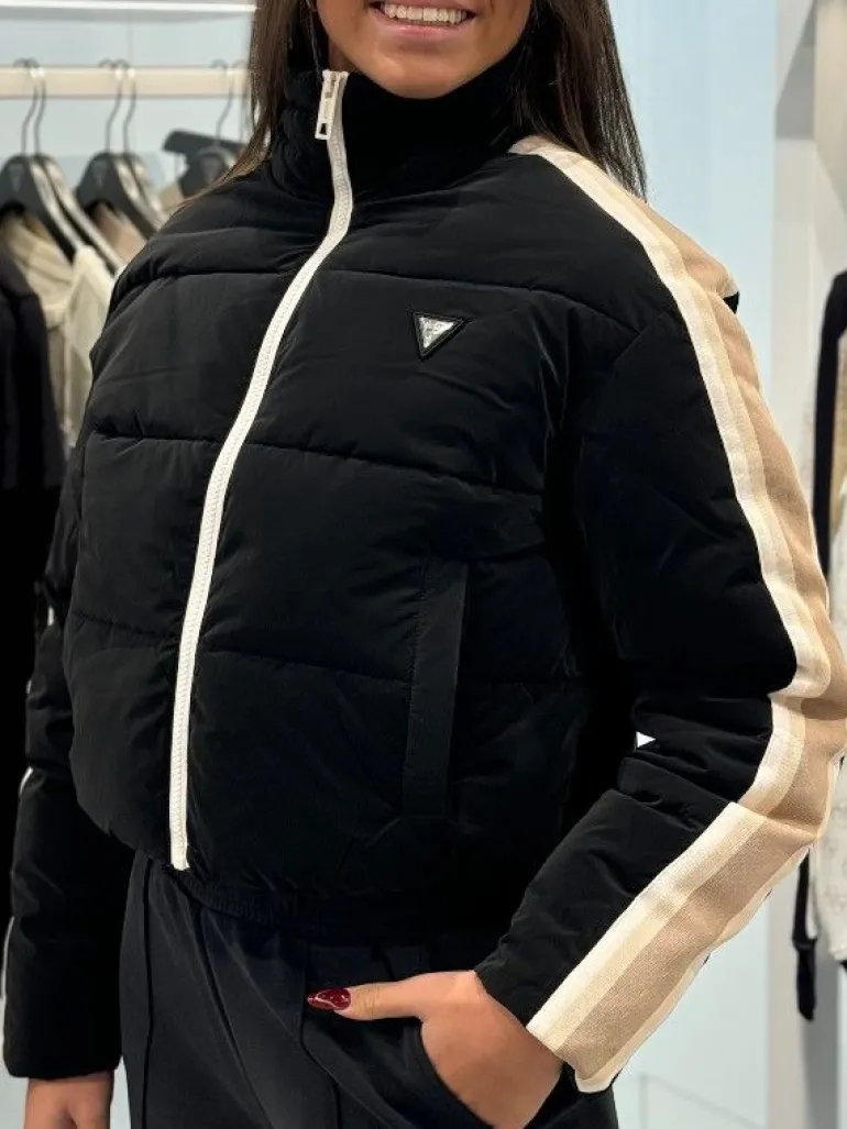 Guess Active - Jean Puffer Jacket - Zwart