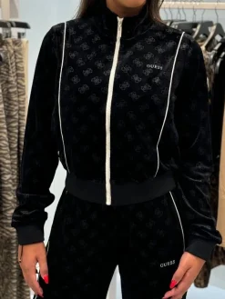 Guess Active - Krissy Full Zip Sweatshirt - Zwart