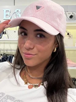 Guess Active - Logo Baseball Cap - Roze