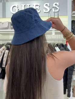 Guess Active - Logo Bucket Hat - Blauw