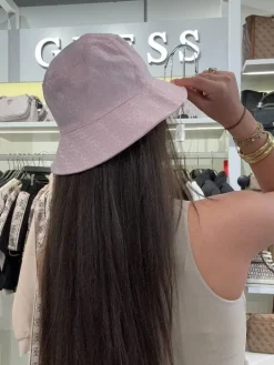 Guess Active - Logo Bucket Hat - Roze