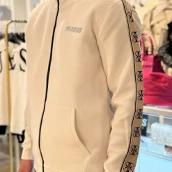 Guess Active - Mickey Full Zip Sweater - Beige