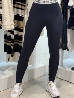 Guess Active - New Aline Leggings 4/4 Eco Str - Blauw