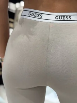 Guess Active - New Aline Leggings 4/4 Eco Str - Groen