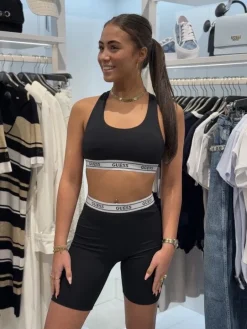 Guess Active - New Aline Short Str Jersey - Zwart