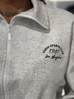 Guess Active - Nigella Full Zip Sweater - Grijs