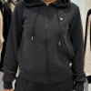 Guess Active - Olympe Full Zip Hoodie Sweatshirt - Zwart