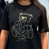 Guess Active - Rhinestone Bear Boxy T-shirt - Zwart