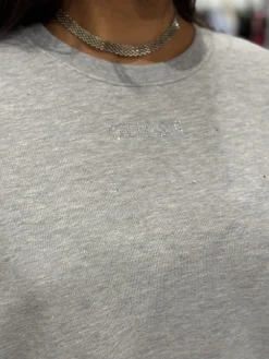 Guess Active - Rhinestones Cn Sweatshirt - Grijs