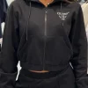 Guess Active - Roberta Full Crop Sweatshirt - Zwart