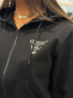 Guess Active - Roberta Full Crop Sweatshirt - Zwart