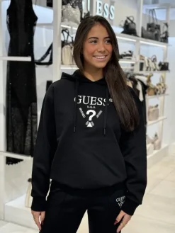 Guess Active - Roberta Hoodie Sweatshirt - Zwart