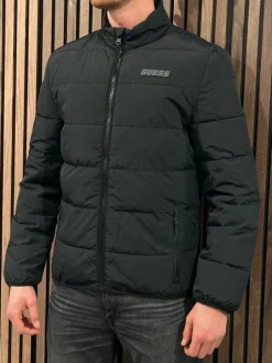 Guess Active - Rohan Quilted Jacket - Zwart