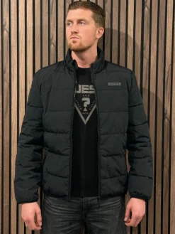 Guess Active - Rohan Quilted Jacket - Zwart