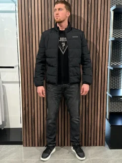 Guess Active - Rohan Quilted Jacket - Zwart