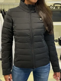 Guess Active - Solid Heavy Diann Puffer Jacket - Zwart
