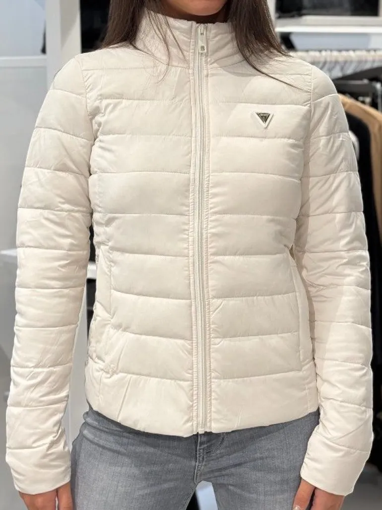 Guess Active - Solid Heavy Diann Puffer Jacket - Beige