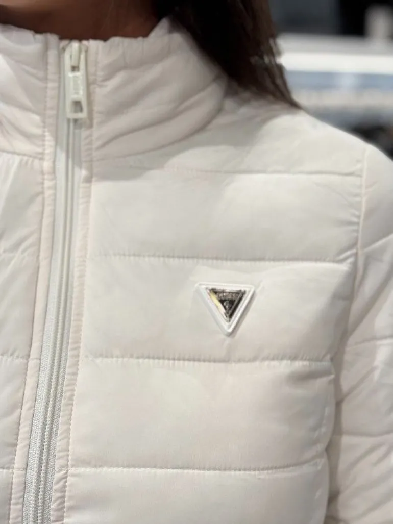 Guess Active - Solid Heavy Diann Puffer Jacket - Beige